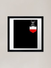 Poland Flag Giant Schnauzer