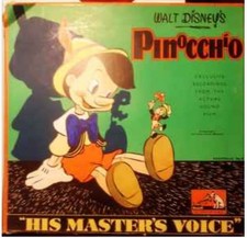 Walt Disney Pinocchio 78 RPM