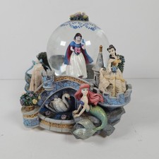 Vintage Disney Store Princesses“Once Upon A Dream” Musical Snow Globe(Damaged)