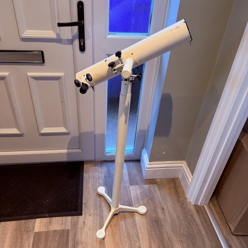 Vintage refractor telescope - vintage, on