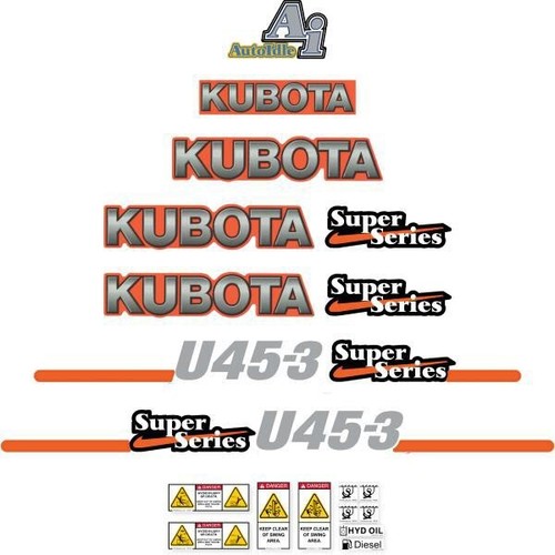 Kubota u45 super series - kubota,