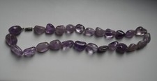  Amythest Natural Gemstone Necklace 