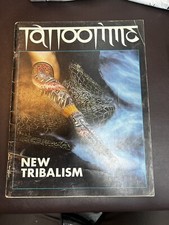 Rare 1st Ed Hardy 1982 Tattootime Rare Tattoo Flash Book Magazine D.E Hardy