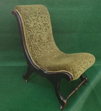 Antique Childs Slipper Chair