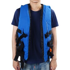 Universal Adult Life Jacket Drifting Swimming Boating Ski Preservers Vest(Blue