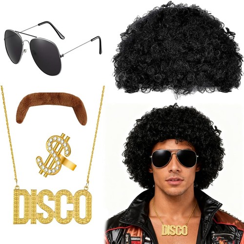 Mullet wig piece set - piece,