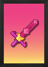 Terraria Starfury Sword Framed