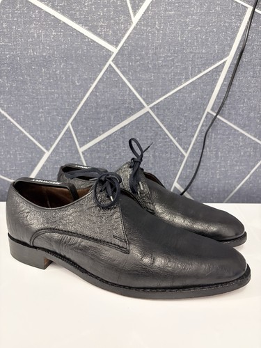Vintage grenson grained black - grenson,