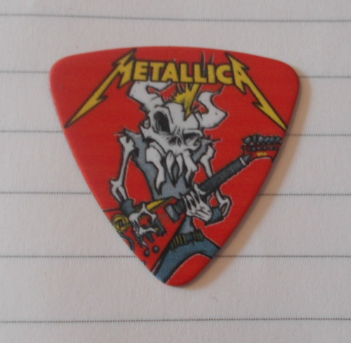 Metallica 2026 plectrum - metallica, blood