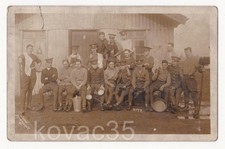 WW1 SOLDIERS at CAMP, incl. ROYAL SCOTS GREYS - RPPC by Wood, Strensall, York
