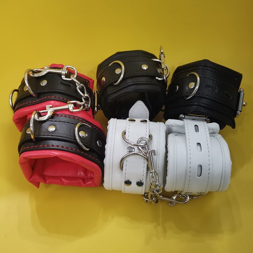 Leather hanfcuffs wrist - pu,
