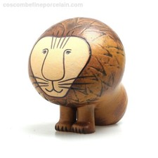 FABULOUS Signed Lisa Larson Gustavsberg Sweden Ceramic Charming Lion Stoneware
