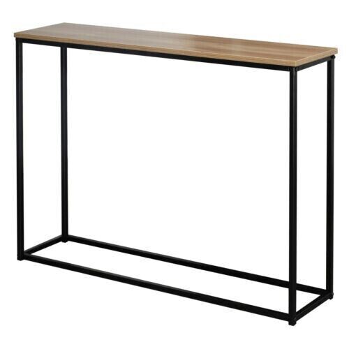 Oak wooden console table - table, free
