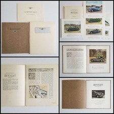 Original ca. 1950 Bentley Mk