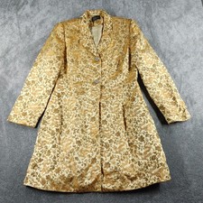 Linea Coat Womens UK 12 Gold