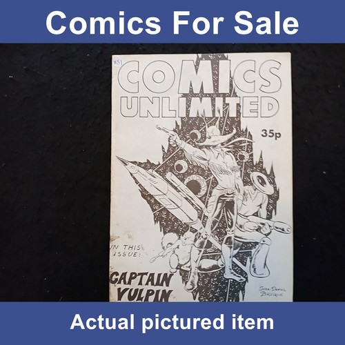 Comics unlimied magazine - comics,