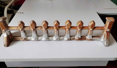 Antique metal fire fret - antique,