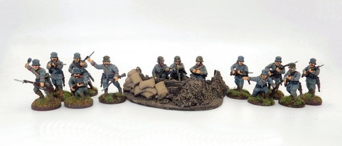 Ww1 painted german infantry - german,