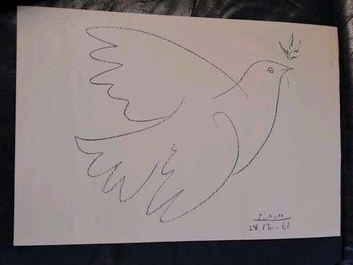 Pablo picasso dove peace - pablo,