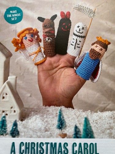 Christmas carol finger - christmas,