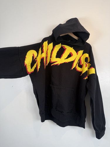 Childish hoodie flames - hoodie, mens