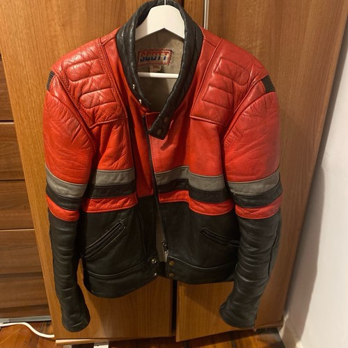 Red and black scott - and,
