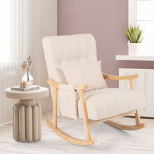 Upholstered Rocking Chair with
