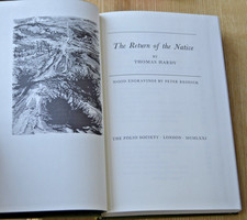 The Return of the Native Thomas Hardy Folio Society 1990 slipcase