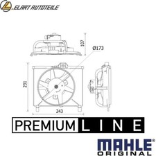 FAN ENGINE COOLING CFF 541 000P FOR SMART FORTWO/CONVERTIBLE M 132.930 1.0L 3cyl