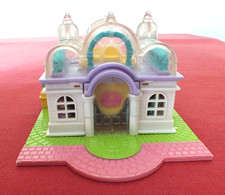 VINTAGE POLLY POCKET POLLY'S BRIDAL STORE / LIGHT-UP BRIDAL SALON PLAY SET ONLY