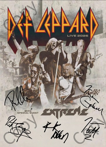 Def leppard poster 2026 - 2026, uk