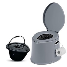 Portable camping toilet - 6l,