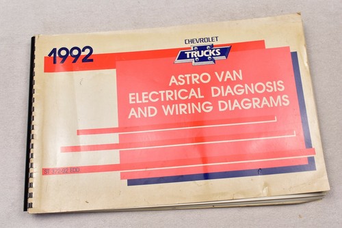 1992 chevrolet astro - 1992,