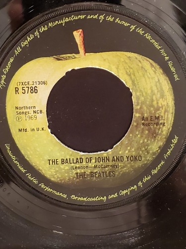 The beatles rpm ballad - beatles, 45