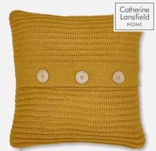 Cushion Covers Ochre Yellow