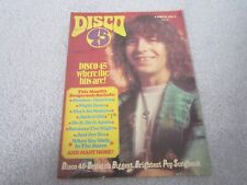 Disco 45 songbook magazine