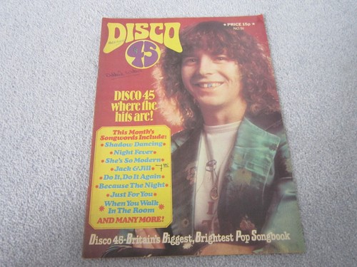 Disco songbook magazine - disco,