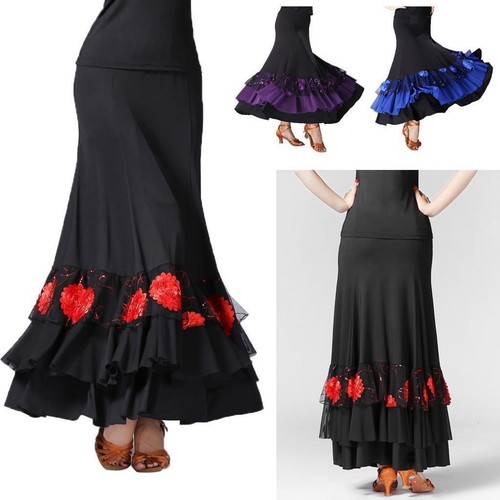 Flamenco dance skirt - skirt, ballroom