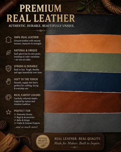 Full grain real cowhide - real,
