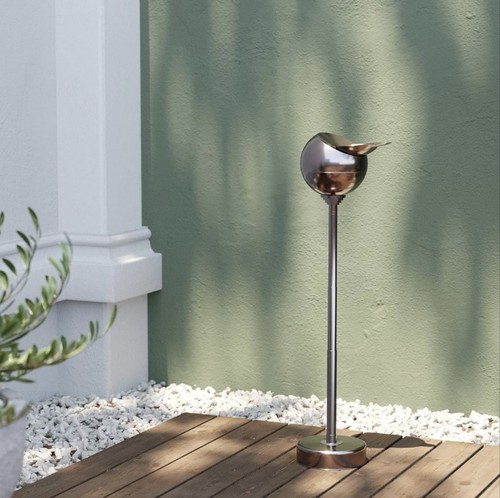 Standing spheric ashtray - standing,