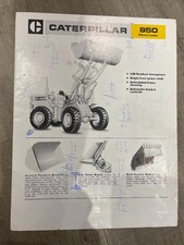 CAT Catepillar 950 Wheel Loader A4 Brochure