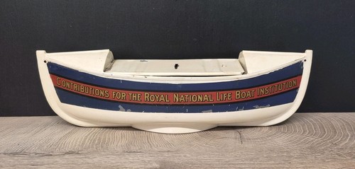 Vintage rnli metal life - metal, boat