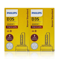 2x Genuine Philips D3S Xenon