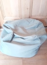 Duck Egg Blue Beanbag With Filler