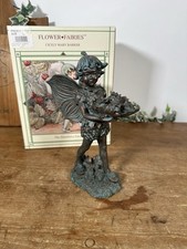 Flower Fairies Cicely Mary Barker The Strawberry Fairy Bronze Look 23cm Tall
