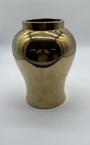 Gold ceramic hollywood regency - gold,