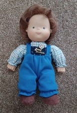 Lot 5 Rare Zapf Creation Boy Doll 1980s Soft Body Hard rubber face + hands 10.5"