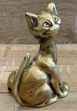 VINTAGE PEERAGE BRASS CAT
