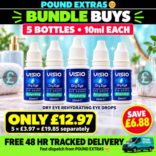 Dry eye drops pack visio - drops,