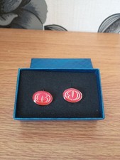 Red enamel design Vintage